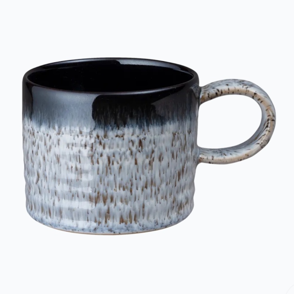 New! 🇬🇧✨🇬🇧DENBY 1809 Made in England Halo Small Ridged Mug 10oz